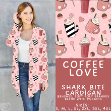Load image into Gallery viewer, Batch #453 - Love Day 2 - Closes 11/24 - ETA mid Jan - Coffee Love Cardigan
