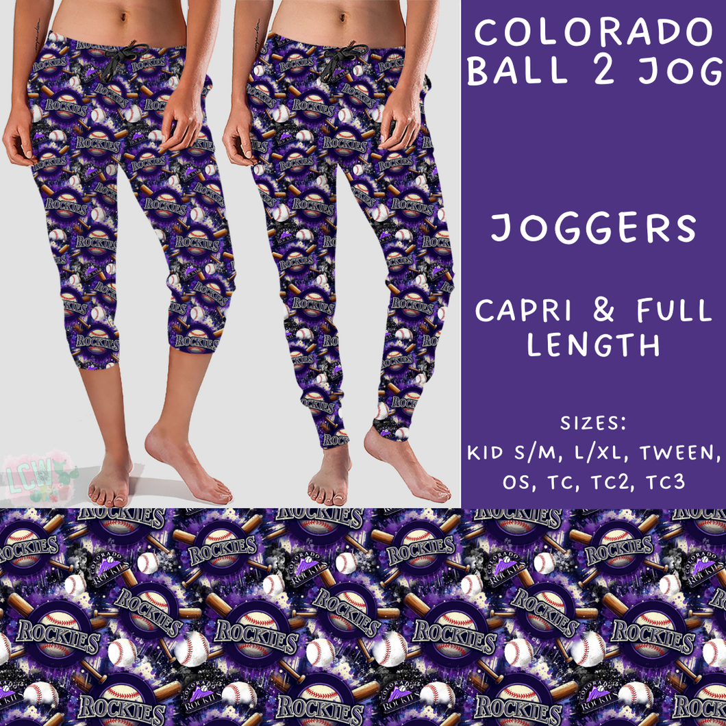 Ready To Ship - Colorado Ball 2 Joggers - TC