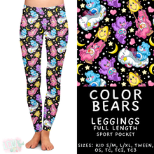 Load image into Gallery viewer, Batch #454 - Cool Characters 10 - Closes 11/26 - ETA mid Jan - Color Bears Full Length Leggings

