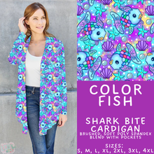 Load image into Gallery viewer, Batch #456 - Storybook Collection 4 - Closes 11/28 - ETA late Jan - Color Fish Cardigan
