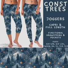 Load image into Gallery viewer, Batch #575 - Fun Run 26 - Closes 8/26 - ETA late October - Const Trees Full and Capri Length Joggers
