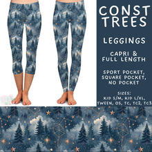 Load image into Gallery viewer, Batch #575 - Fun Run 26 - Closes 8/26 - ETA late October - Const Trees Full and Capri Length Leggings
