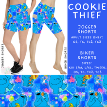 Load image into Gallery viewer, Ready To Ship - Cookie Thief Jogger Shorts -  OS
