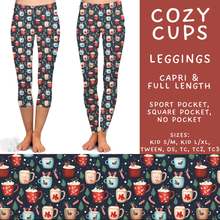 Load image into Gallery viewer, Batch #600 - Jingle all the Way 2 - Closes 10/19 - ETA early/mid Dec - Cozy Cups Full and Capri Length Leggings
