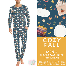Load image into Gallery viewer, Batch #580 - Fall Family Pajamas 2 - Closes 9/4 - ETA early Nov - Cozy Fall Men's Pajama Set
