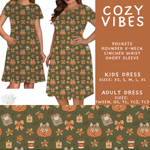 Load image into Gallery viewer, Batch #582 - Hello Fall 3 - Closes 9/7 - ETA early Nov - Cozy Vibes Adult &amp; Kids Dresses
