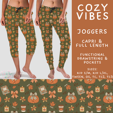 Load image into Gallery viewer, Batch #582 - Hello Fall 3 - Closes 9/7 - ETA early Nov - Cozy Vibes Full and Capri Length Joggers
