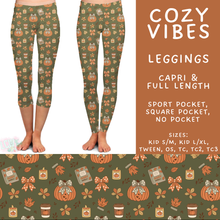 Load image into Gallery viewer, Batch #582 - Hello Fall 3 - Closes 9/7 - ETA early Nov - Cozy Vibes Full and Capri Length Leggings
