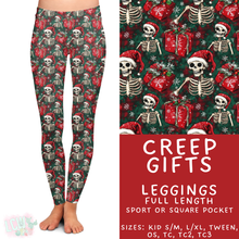 Load image into Gallery viewer, Ready to Ship - Creep Gifts Full Length Leggings - Sport Pocket OS &amp; Square Pocket TC
