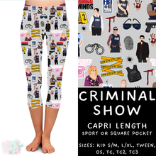 Load image into Gallery viewer, Batch #370 - Fun Run 12 - Closes 7/8 - ETA early Sept - Criminal Show Capri Length Leggings
