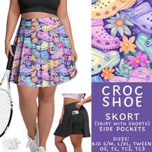 Load image into Gallery viewer, Batch #411 - July Request Run - Closes 9/11 - ETA late October -  Croc Shoe Skort
