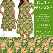 Load image into Gallery viewer, Batch #308 - Storybook Collection 2 - Closes 3/21 - ETA mid May - Cute Mouse Adult &amp; Kids Dresses
