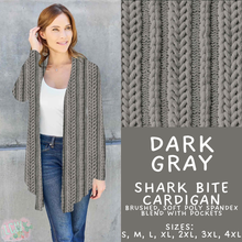 Load image into Gallery viewer, Batch #596 - Sweater Weather - Closes 10/9 - ETA early Dec - Dark Gray Cardigan
