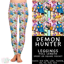 Load image into Gallery viewer, Ready to Ship - Demon Hunter Full Length Leggings - Sport Pocket TC
