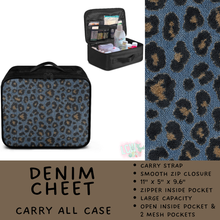 Load image into Gallery viewer, Batch #573 - Carry All Case - Closes 8/21 - ETA late October - Denim Cheet Carry All Case
