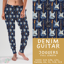 Load image into Gallery viewer, Ready to Ship - Denim Guitar Joggers - TC
