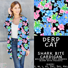 Load image into Gallery viewer, Batch #454 - Cool Characters 10 - Closes 11/26 - ETA mid Jan - Derp Cat Cardigan
