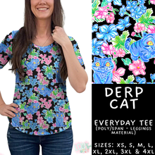 Load image into Gallery viewer, Batch #454 - Cool Characters 10 - Closes 11/26 - ETA mid Jan - Derp Cat Everyday Tee
