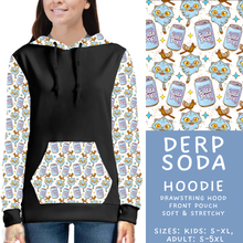 Load image into Gallery viewer, Batch #586 - Cool Characters 18 - Closes 9/16 - ETA mid Nov - Derp Soda Hoodie
