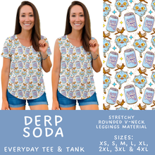 Load image into Gallery viewer, Batch #586 - Cool Characters 18 - Closes 9/16 - ETA mid Nov - Derp Soda Everyday Tank &amp; Tee
