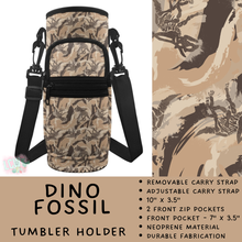 Load image into Gallery viewer, Batch #551 - Tumbler Holder 2 - Closes 7/3 - ETA early Sept - Dino Fossil Tumbler Holder
