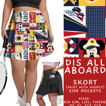 Load image into Gallery viewer, Batch #552 - Magical Faves 22 - Closes 7/6 - ETA early Sept - Dis All Aboard Skort
