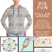 Load image into Gallery viewer, Batch #572 - Magical Faves 23 - Closes 8/19 - ETA mid October - Dis Fun Full Zip Hoodie
