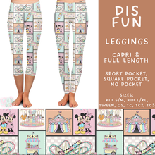 Load image into Gallery viewer, Batch #572 - Magical Faves 23 - Closes 8/19 - ETA mid October - Dis Fun Full and Capri Length Leggings
