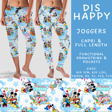 Load image into Gallery viewer, Batch #585 - Magical Faves 24 - Closes 9/14 - ETA mid Nov - Dis Happy Full and Capri Length Joggers
