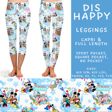 Load image into Gallery viewer, Batch #585 - Magical Faves 24 - Closes 9/14 - ETA mid Nov - Dis Happy Full and Capri Length Leggings
