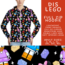 Load image into Gallery viewer, Batch #572 - Magical Faves 23 - Closes 8/19 - ETA mid October - Dis Lego Full Zip Hoodie
