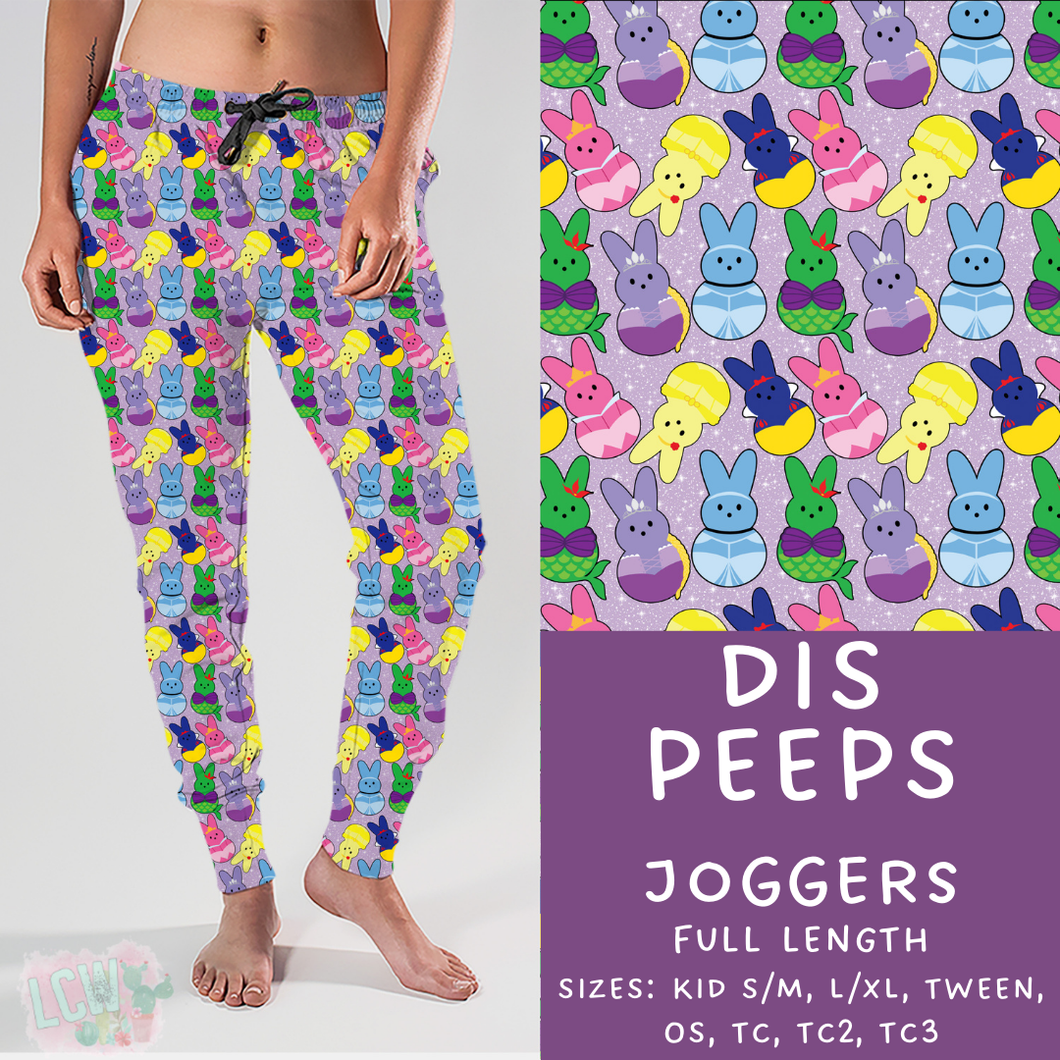 Ready To Ship - Dis Peeps Joggers - OS, TC2