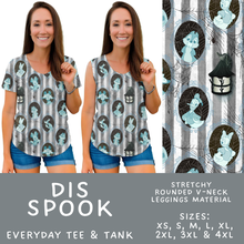 Load image into Gallery viewer, Batch #567 - Magical Character Halloween - Closes 8/10 - ETA early Oct - Dis Spook Everyday Tank &amp; Tee
