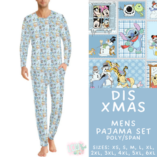 Load image into Gallery viewer, Batch #584 - Christmas Family Pajamas - Closes 9/11 - ETA mid Nov - Dis Xmas Men's Pajama Set

