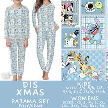 Load image into Gallery viewer, Batch #584 - Christmas Family Pajamas - Closes 9/11 - ETA mid Nov - Dis Xmas Womens &amp; Kids Pajama Set
