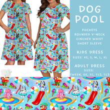 Load image into Gallery viewer, Batch #339 - Character Summer - Closes 5/15 - ETA mid July - Dog Pool Adult &amp; Kids Dresses
