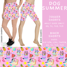Load image into Gallery viewer, Batch #339 - Character Summer - Closes 5/15 - ETA mid July - Dog Summer Biker &amp; Jogger Shorts
