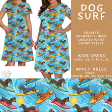 Load image into Gallery viewer, Batch #562 - Fun Run 25 - Closes 7/29 - ETA late Sept - Dog Surf Adult &amp; Kids Dresses
