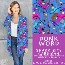 Load image into Gallery viewer, Batch #608 - Magic in Words - Closes 11/4 - ETA early Jan - Donk Word Cardigan
