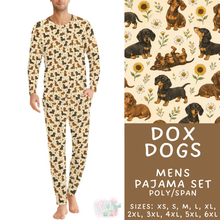 Load image into Gallery viewer, Batch #587 - Family Pajamas 2 - Closes 9/18 - ETA mid Nov - Dox Dogs Men's Pajama Set
