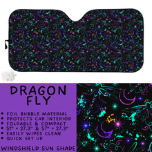 Load image into Gallery viewer, Batch #554 - Car Accessories 3 - Closes 7/10 - ETA early/mid Sept - Dragon Fly Windshield Sun Shade
