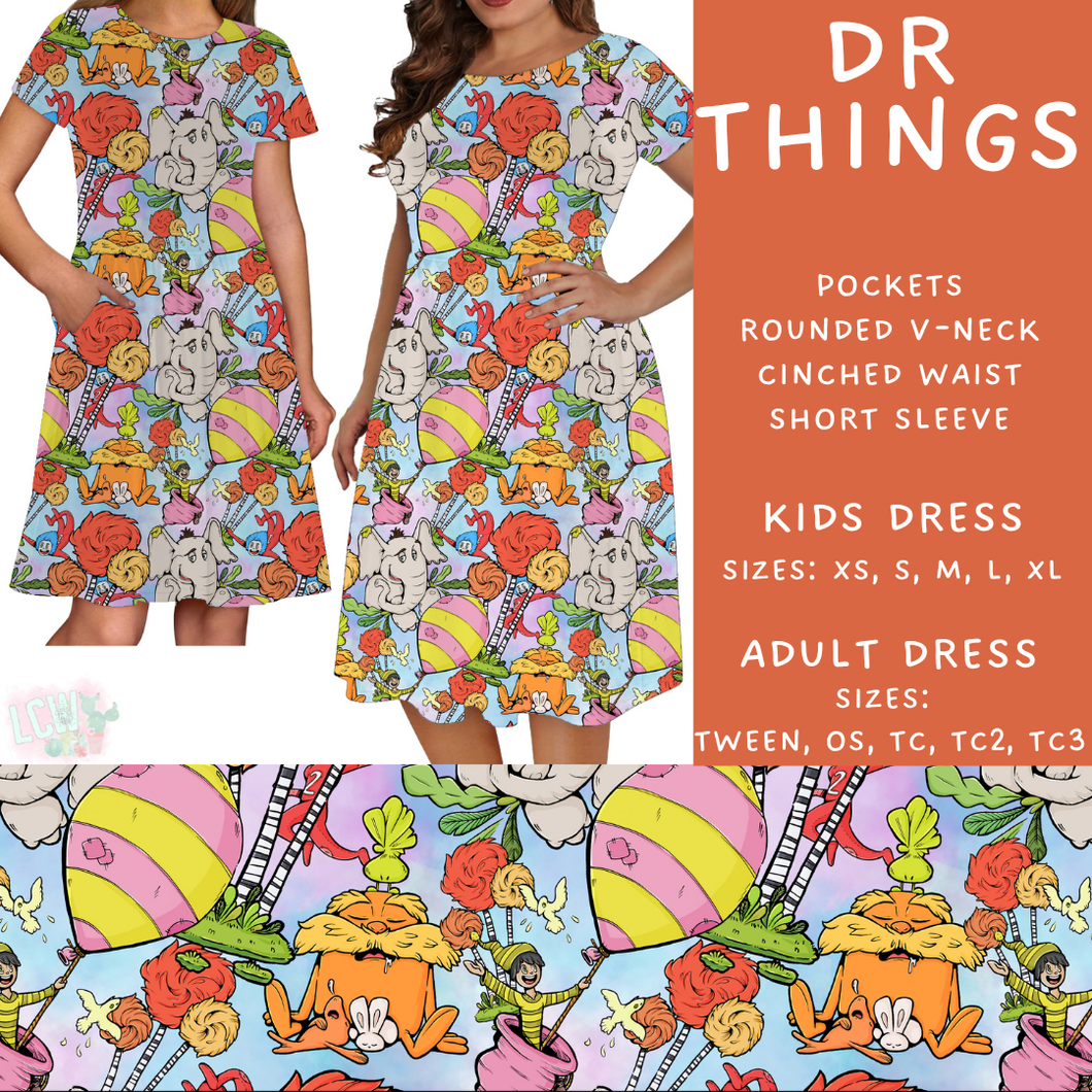 Batch #456 - Storybook Collection 4 - Closes 11/28 - ETA late Jan - Dr Things Womens & Girls Dress