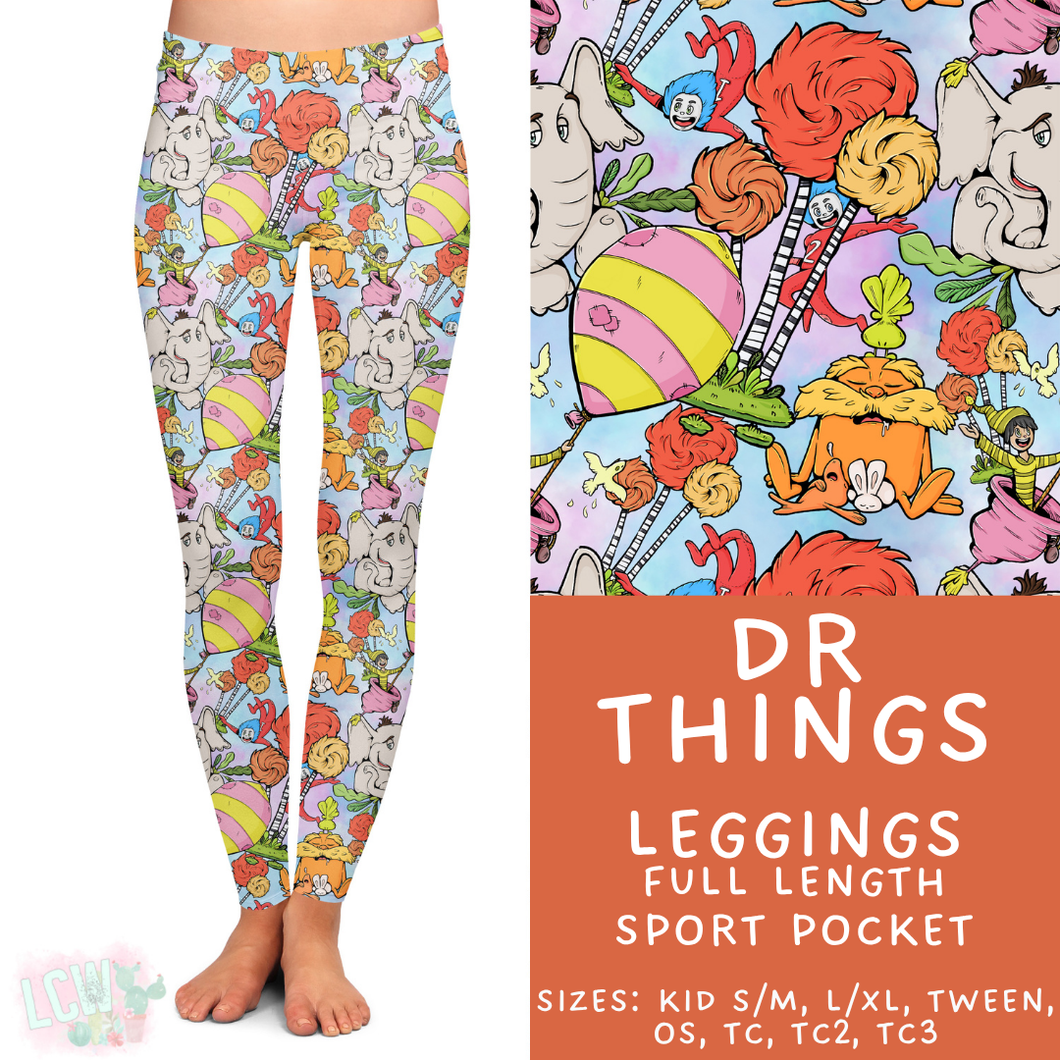 Batch #456 - Storybook Collection 4 - Closes 11/28 - ETA late Jan - Dr Things Full Length Leggings