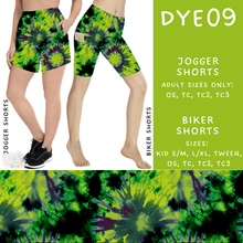 Load image into Gallery viewer, Batch #341 - Tie Dye Collection - Closes 5/19 - ETA early July - DYE09 Biker &amp; Jogger Shorts

