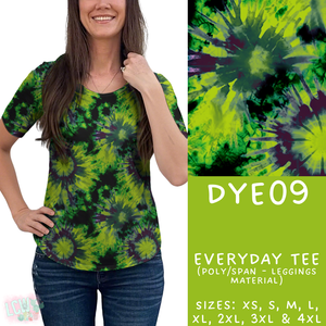 Batch #341 - Tie Dye Collection - Closes 5/19 - ETA early July - DYE09 Everyday Tee