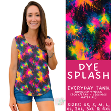 Load image into Gallery viewer, Batch #547 - Set in Style Collection - Closes 6/24 - ETA late August - Dye Splash Everyday Tank
