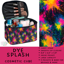Load image into Gallery viewer, Batch #559 - Cosmetic Cube Collection - Closes 7/22- ETA late Sept - Dye Splash Cosmetic Cube
