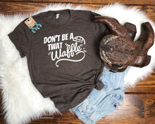 Load image into Gallery viewer, Wholesale Don't be a Twat Waffle Graphic Tee - Heather Grey
