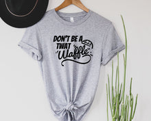 Load image into Gallery viewer, Wholesale Don't be a Twat Waffle Graphic Tee - Navy
