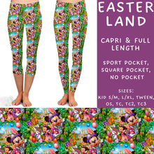 Load image into Gallery viewer, Ready To Ship - Easter Land Full Length Leggings - Sport Pocket TC2
